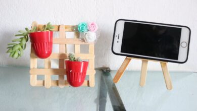 Lembrancinhas com palito de picolé