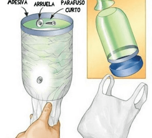 Crie seu próprio Puxa Sacos com Garrafa Plástica: Guia divertido e sustentável 1 Puxa saco de garrafa pet